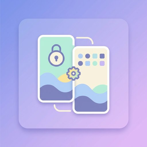 Lock Screen + Home Screen Pair | wallpaper image tool preview
